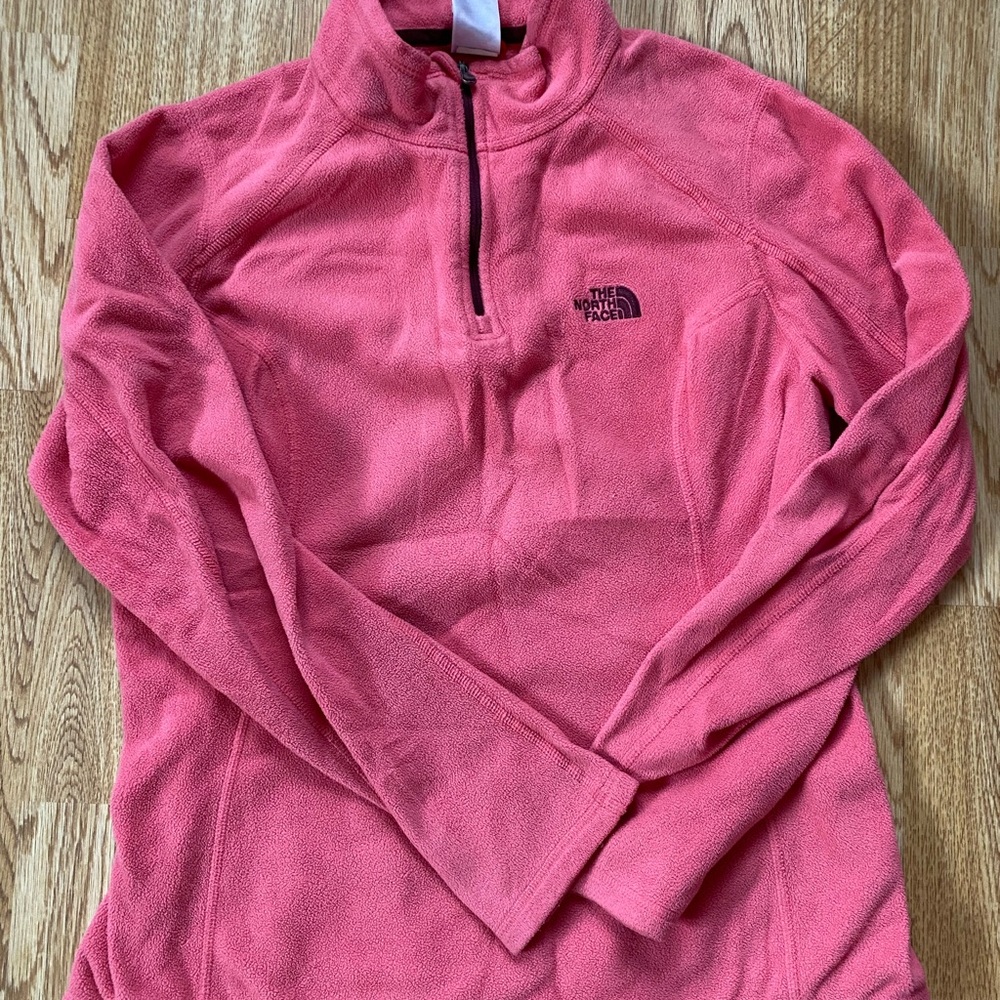 The North Face Women's Pink 3/4 zip